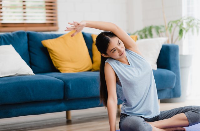 latihan ringan di rumah